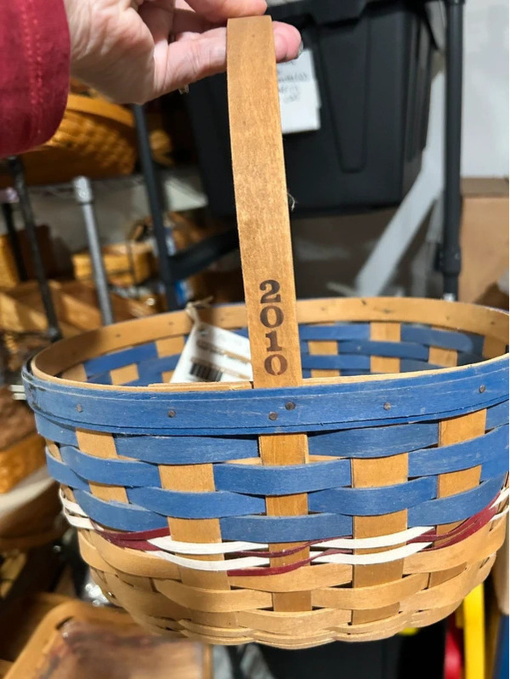 Longaberger Americana Oval Spring basket